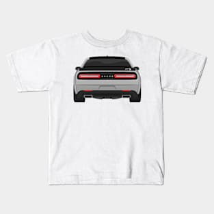 HELLCAT REAR GREY Kids T-Shirt